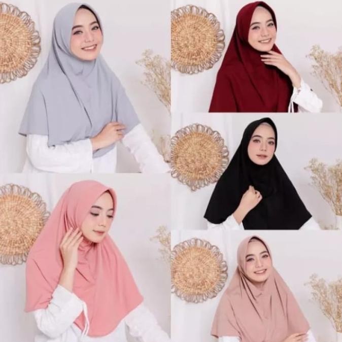

BEST SELLER..!!! Hijab Oval Instan Pet / Bergo Suster / Ciput Rajut 2 ZS88