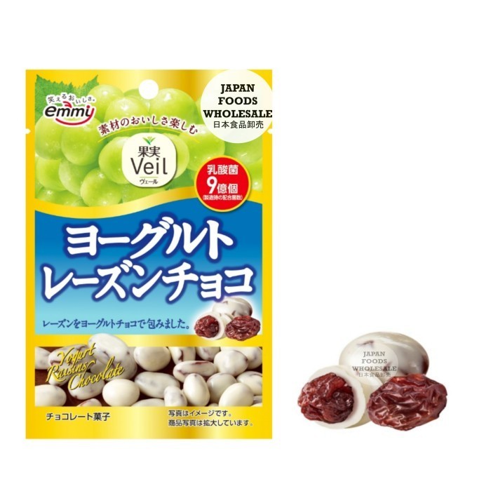 

Shoei Delicy Fruit Veil Yogurt Raisin Chocolate / Coklat Jepang
