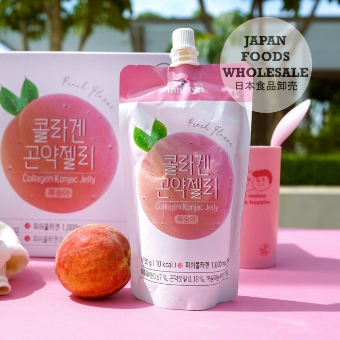 

Innerset Konjac Jelly Peach / Jelly Impor / Makanan Diet / Korea