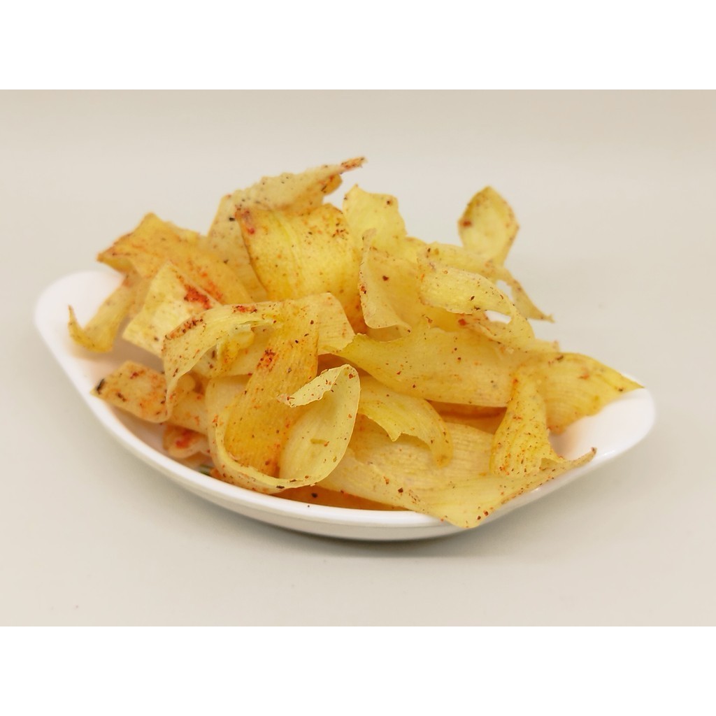 

Keripik Singkong Pedas Kriwil Aroma Daun Jeruk 250gr