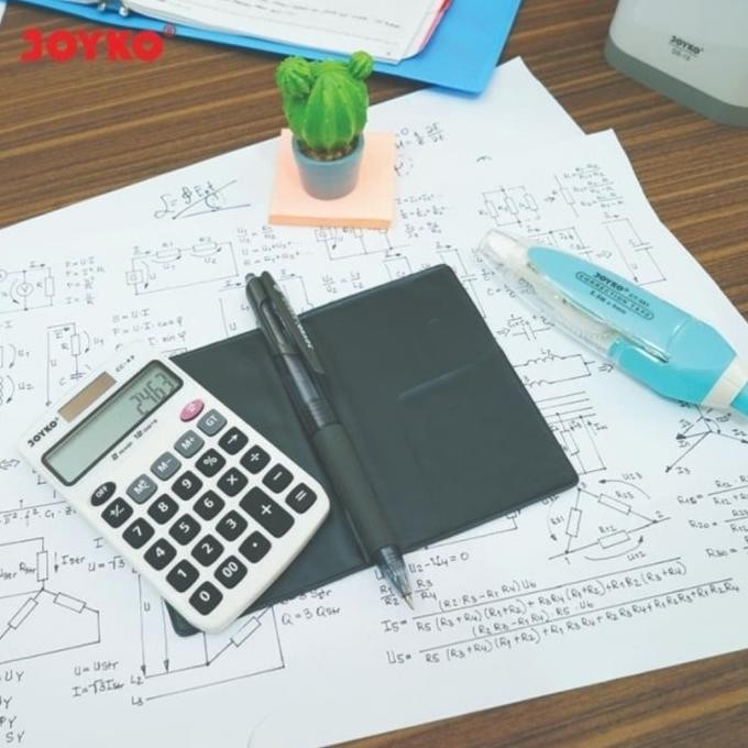 

Special - Kalkulator Saku Kantong 12 Digit JOYKO CC 43 - Calculator Pocket CC43