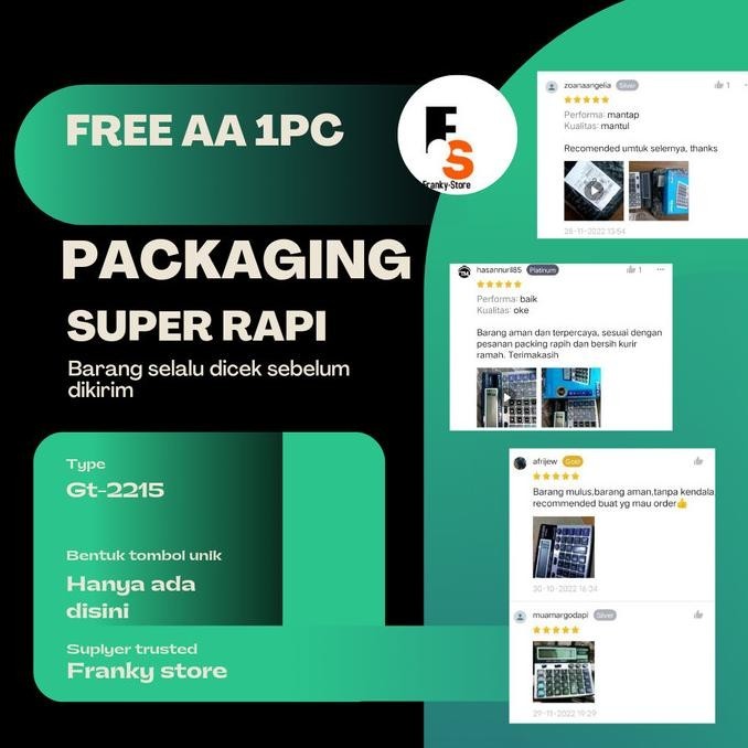 

Flash Sale - Kalkulator Dagang 12 Digit Tombol Mika Transparan Angka Besar ,,