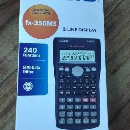 

Baru Casio FX 350 MS - Scientific Kalkulator .,