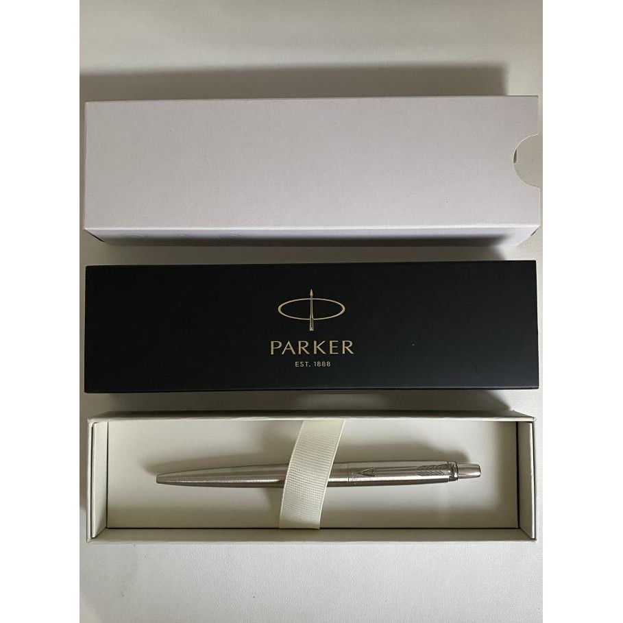 

Bagus! Pulpen Parker Jotter Stainless Ct ( Klip Silver )