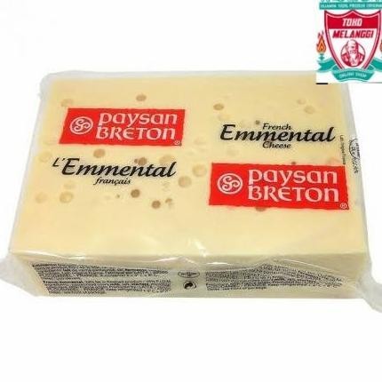 

Cheese Emental Ementhal Emmental Emmenthal Block 250 gr