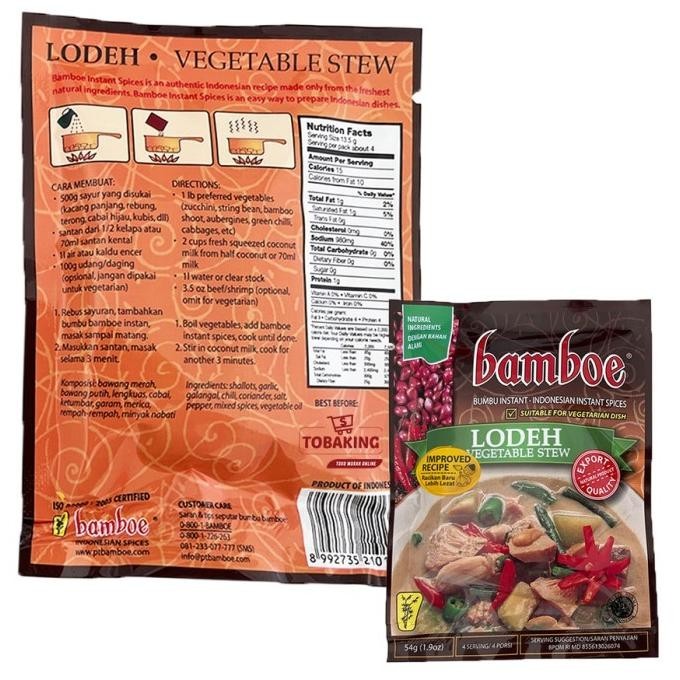 

$+$+$+$+] BAMBOE Bumbu Dapur Masak Instant All Variant [Export Quality]