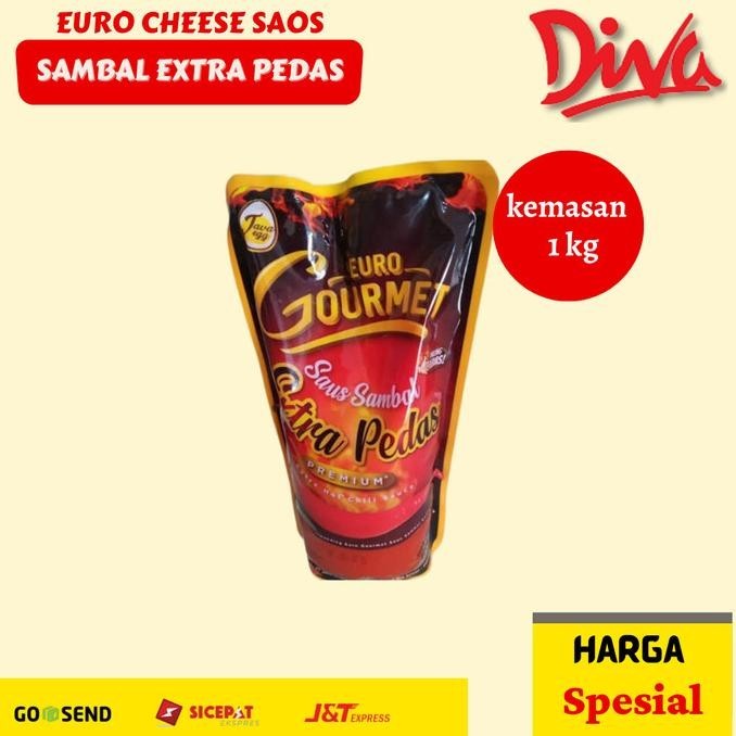 

*#*#*#] Euro saos sambal EXTRA PEDAS 1kg