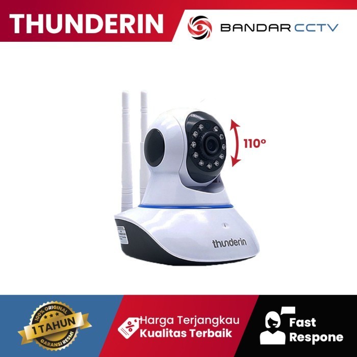 Best Seller IP Kamera Thunderin PH A33 Babycam 2MP CCTV Wireless Camera App Yosee