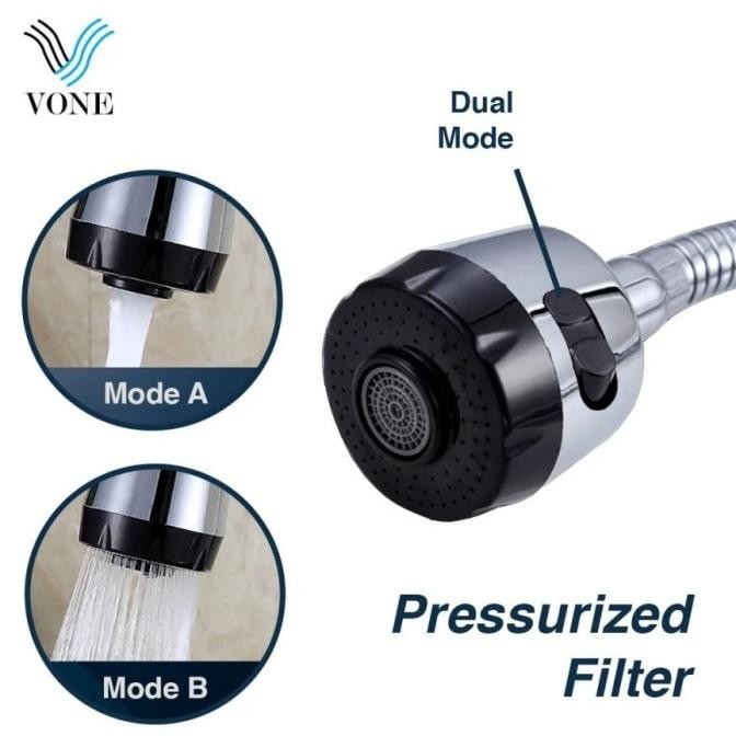 Vone A3201-77 - Keran Kran Air Angsa Fleksible - Keran Cuci Piring | Sahnazshop
