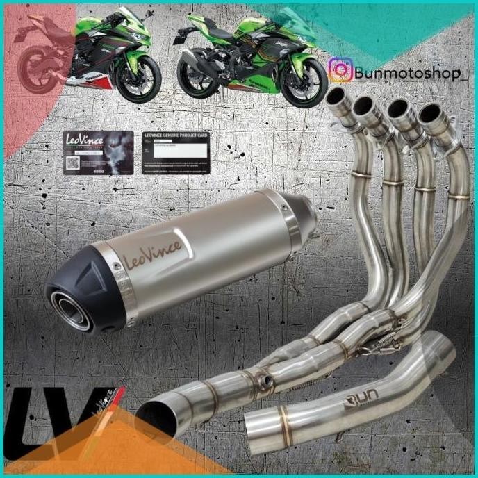 Leovince LV ONE MINI Original Fullsystem Header Stainless ZX25R ZX 25R