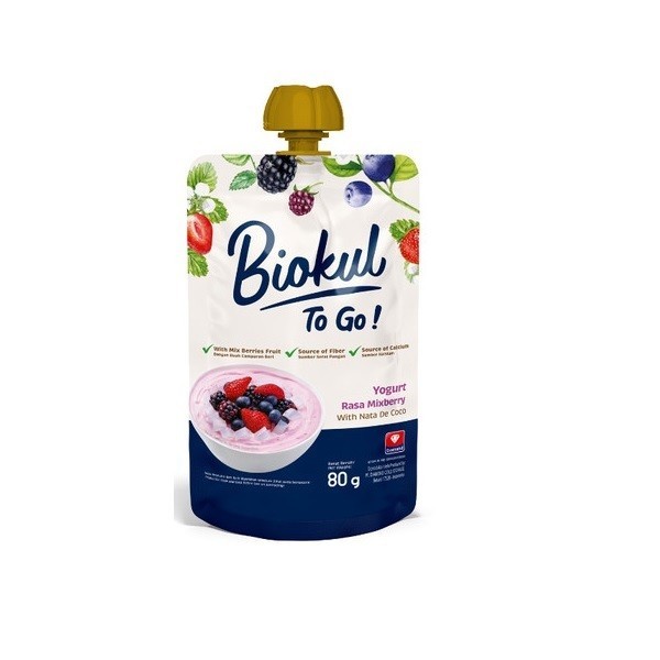 

BIOKUL YOGHURT TO GO MIXBERRY POUCH 80 G