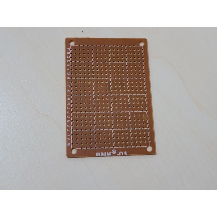 

PAPAN PCB BOLONG BNK - 01 ( 5CM 7 CM) / LUBANG / TITIK TERMURAH