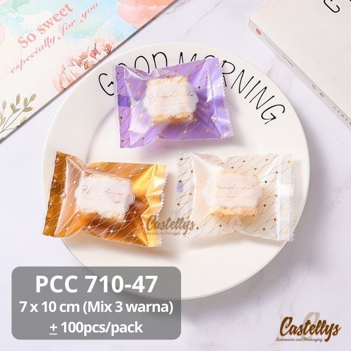 

best seller] Plastik Cookies PCC 710-47 Nastar Kue Kering Snack Nougat Cokelat dll