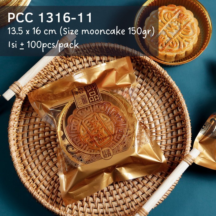 

#####] PCC 1316-11 Plastik Mooncake 150gr - 180gr Kue Bulan Pia Snowskin