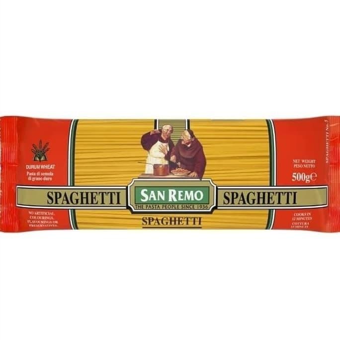 

San Remo Spaghetti Pasta 500gr Best Seller