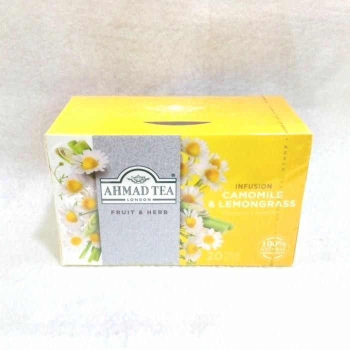

AHMAD TEA CAMOMILE LEMONGRASS INFUSION 30G TEH BUNGA KAMOMIL SEREH Best Seller