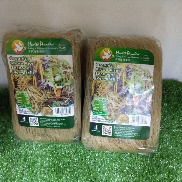 

Organic Brown Rice Beehoon ( Vermicelli )400 Gr 034