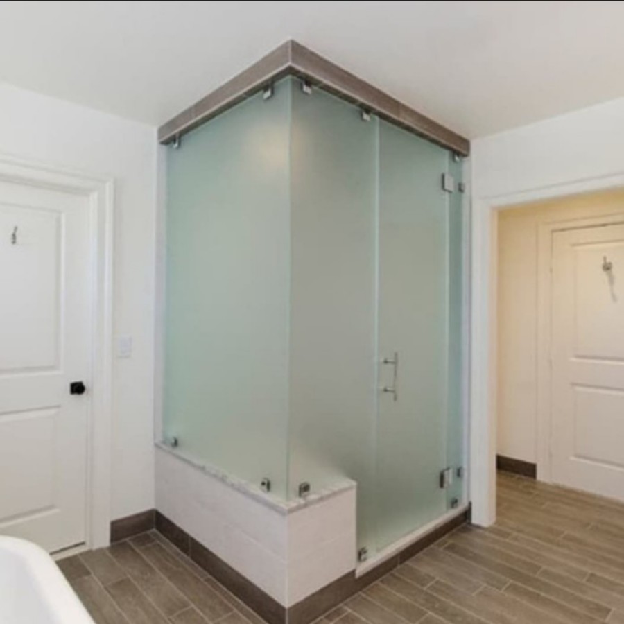 Stiker Kaca Es Sandblast Buram