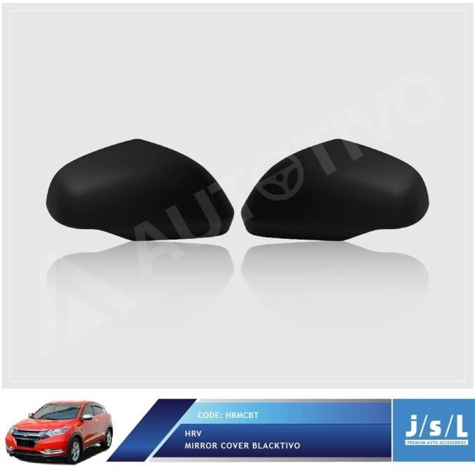 Honda HRV Cover Spion JSL /Mirror Cover Blacktivo /Aksesoris Mobil