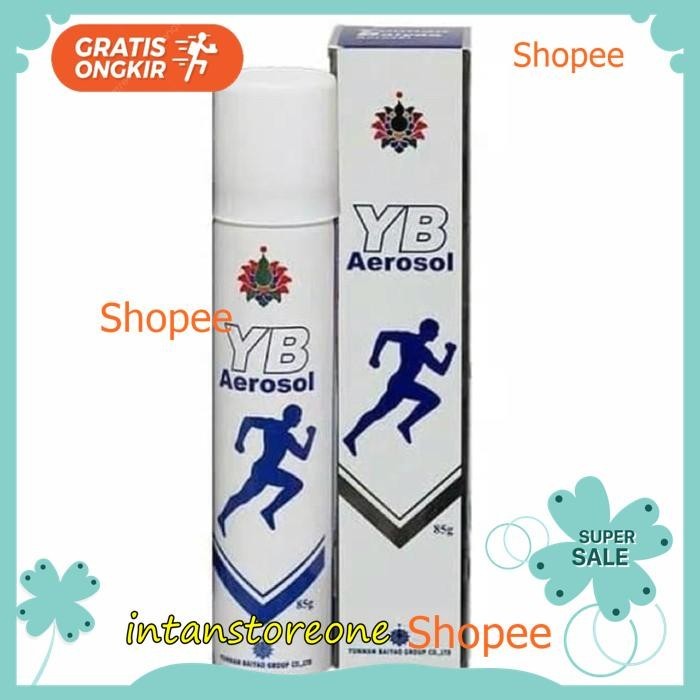 YB AEROSOL /YUNNAN BAIYAO AEROSOL 85 GR - LUKA KESELEO, BENGKAK MANJUR 