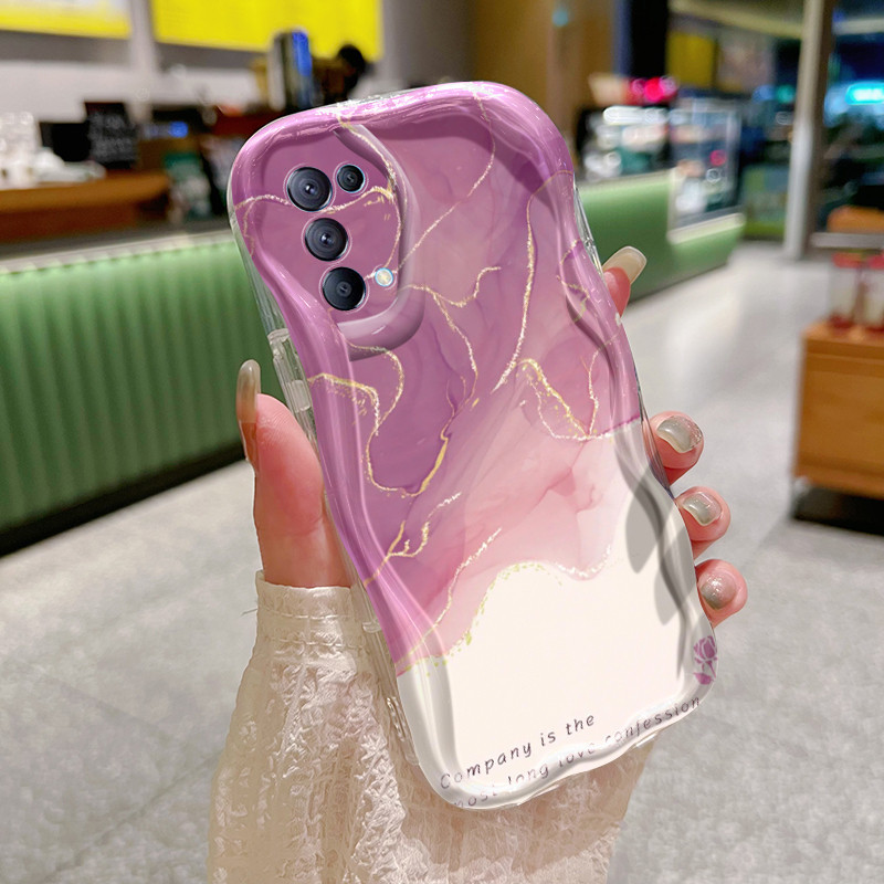 Casing Hp OPPO Reno 5 4G Reno 5 5G Reno 5K 5G Case sarung pola Softcase personalisasi Cases kreatif 