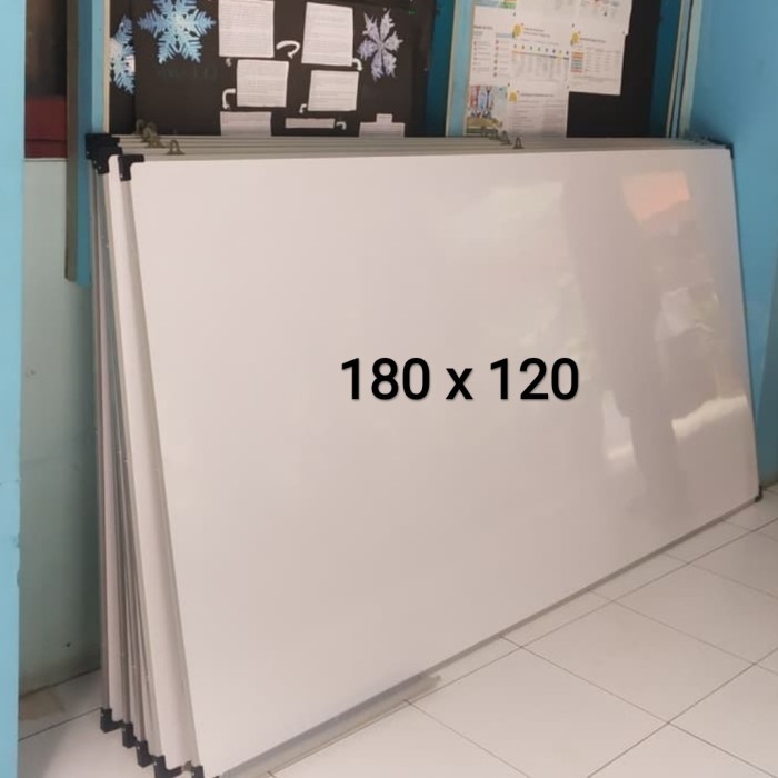 

Ready Whiteboard papan tulis 180 x 120