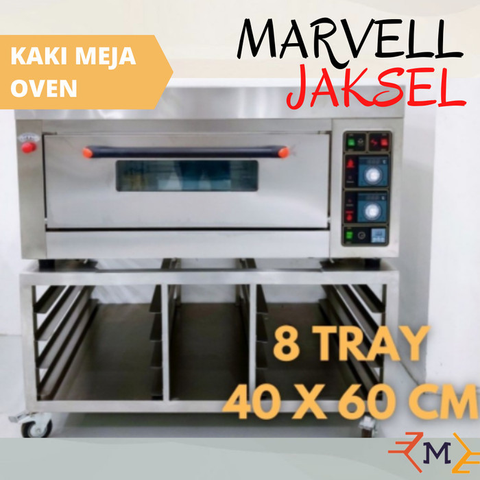 KAKI MEJA OVEN DECK GAS 1 DECK 2 TRAY / OVEN GAS 1 DECK 1 TRAY