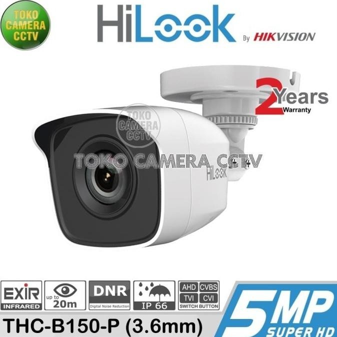 Camera Cctv Hilook 5Mp Thc B150 P Kamera Cctv Outdoor Hilook 5Mp
