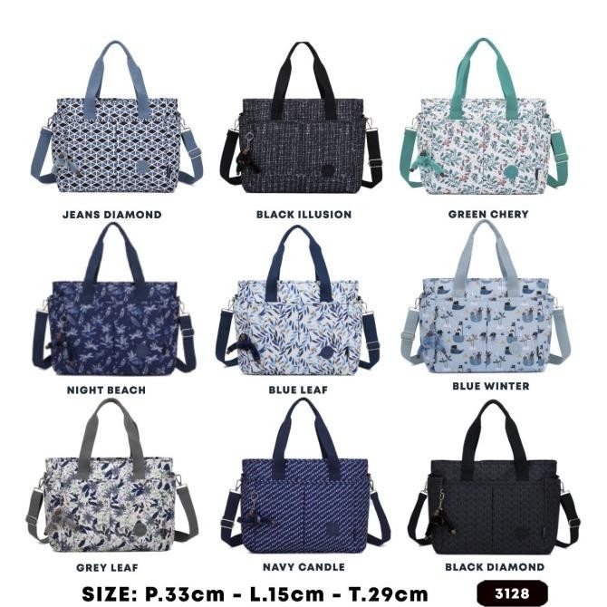 Tas Tote Bag Kipling 3128 Motif.Tas Wanita Tas Import Tote Bag Kipling