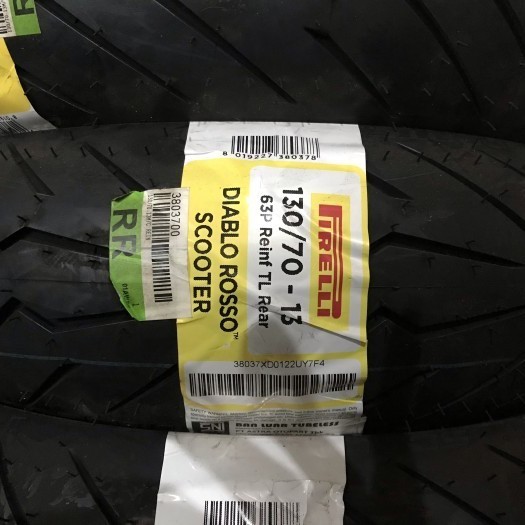 Ban Pirelli Diablo Rosso Scooter 130/70 13 Ba Pirelli Nmax Belakang