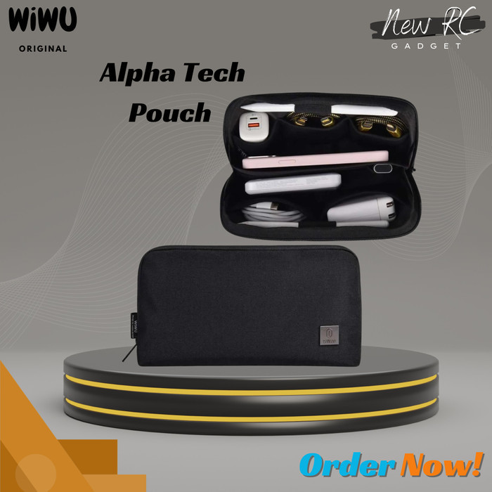 [New] Pouch Wiwu Alpha Tech Accessories Gadget Storage Organizer