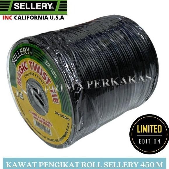 

Pengikat Magic Twist Tie 480M Hitam Sellery 59-135