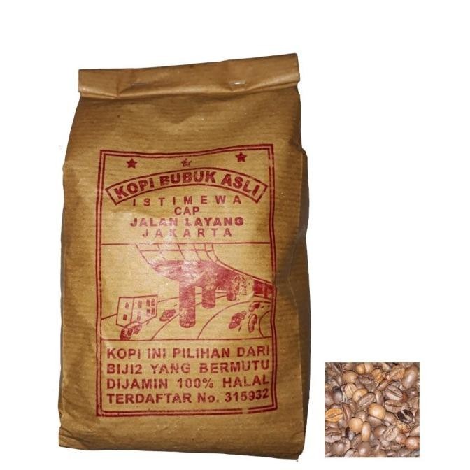 

Kopi Bubuk Robusta Lampung Super | "Cap Jalan Layang" | 500 Gram