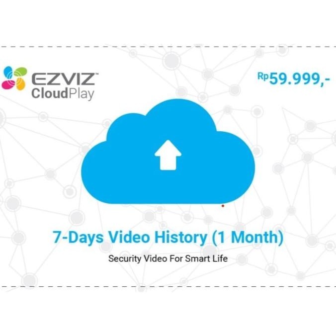 Ezviz Cloud Play Storage 24 Jam Rekaman Full 7 Hari Langganan 1 Bulan