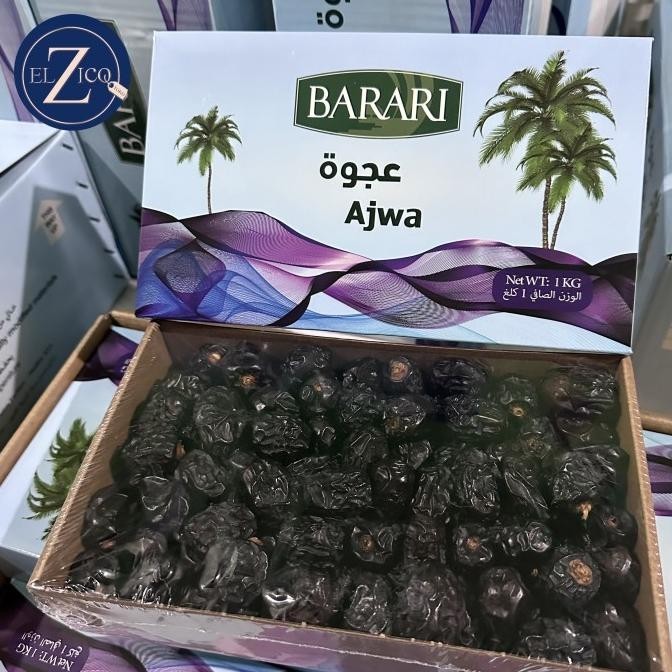 

Kurma Ajwa Blue Barari 1Kg Isi 8Pack/ Ctn
