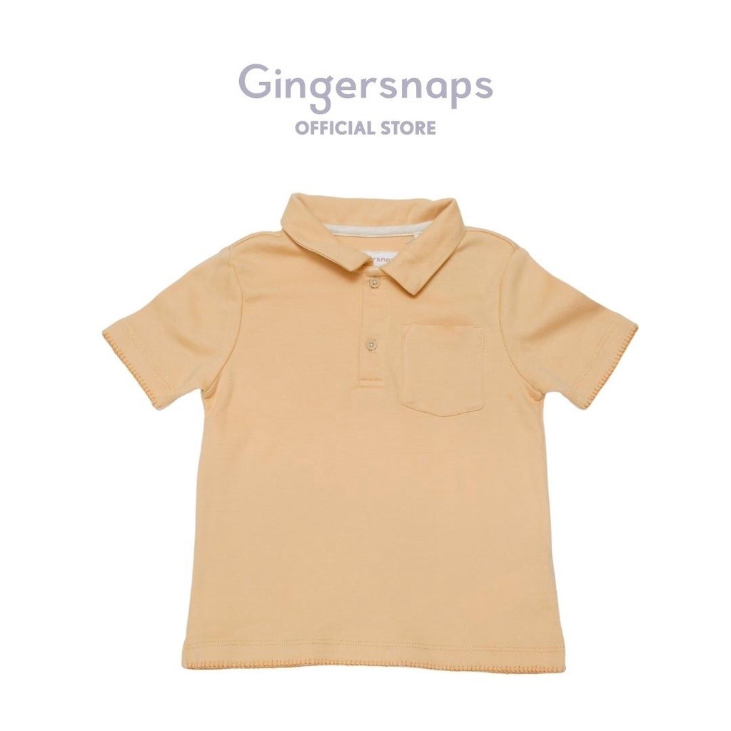 Gingersnaps Timber Creek Polo - Kaos Polo Anak Laki-laki (Orange)