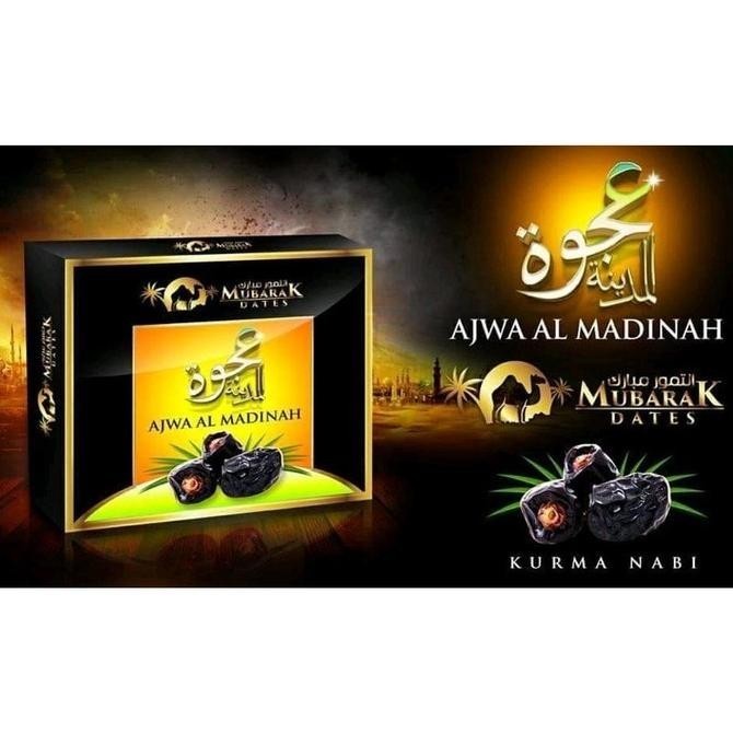 

100% Asli Kurma Ajwa Almadinah Atau Kurma Nabi 500 Beautiful Box