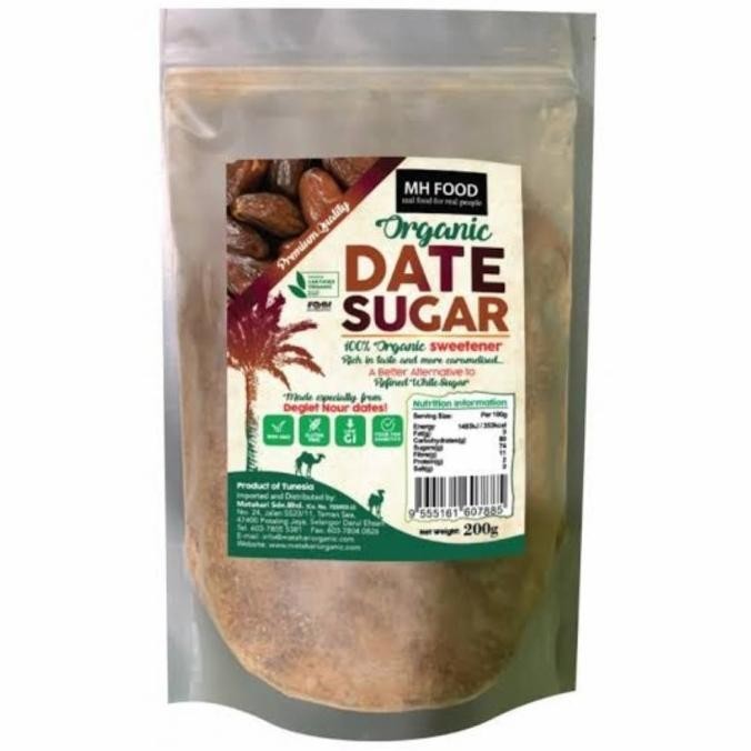 

Mh Food Organic Date Sugar 200 G / Organik Gula Kurma