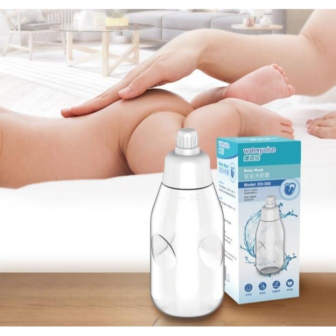 Waterpulse Portabel Travel Baby Bidet Cleaner Asswash Botol Cebok Bayi