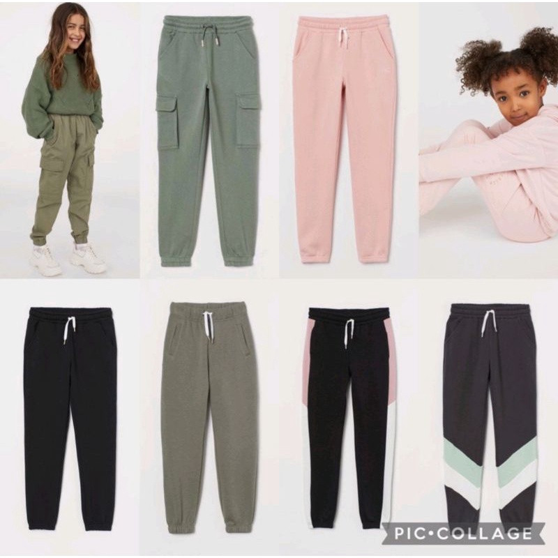 HM Jogger Pants for 8-10y Kids | Celana Jogger Anak Tanggung | NEW ORIGINAL BRANDED GUARANTEED