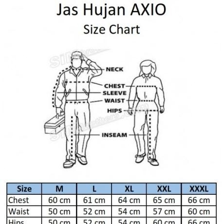 Jas Hujan Axio Original Promo  Terbaik