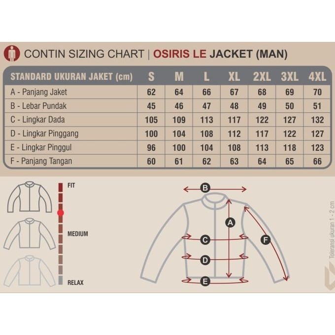 Continmoto Osiris Le | Jaket Contin Osiris Le - Black Diskon