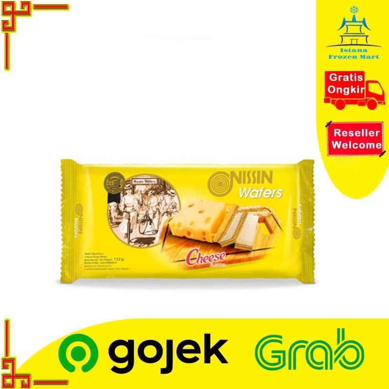 

Wafers Cheese NISSIN Biskuit Keju 132 GR