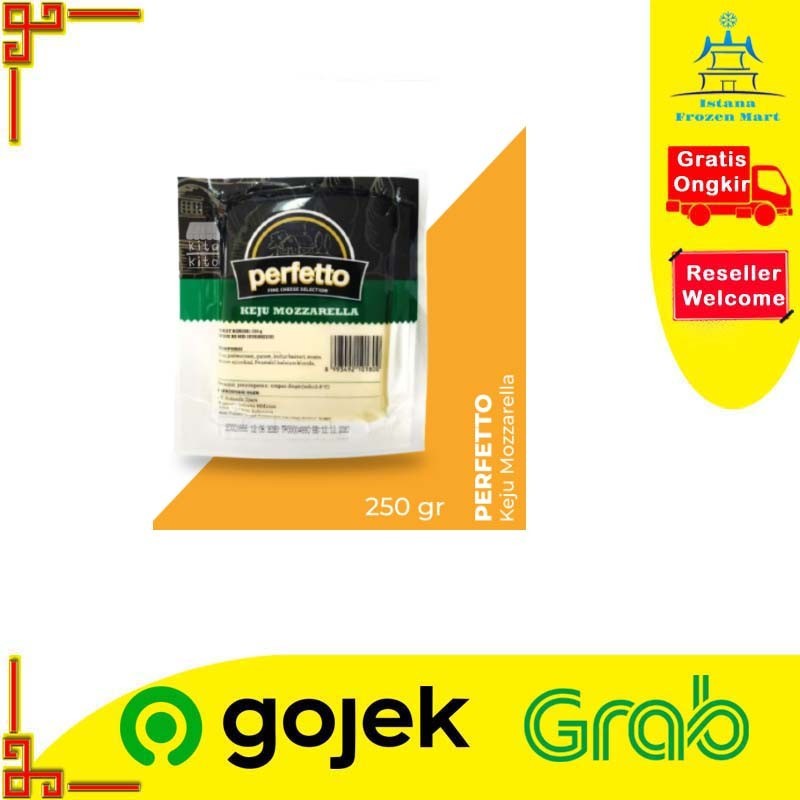 

Keju Mozzarela PERFETTO Cheese 250 GR