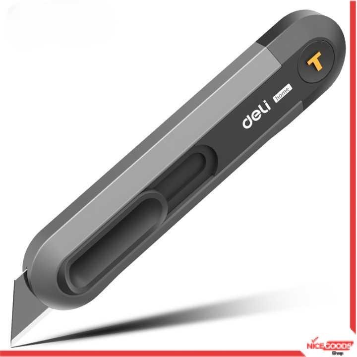 

Deli Pisau Cutter Auto Retract ABS T Shape Blade SK2