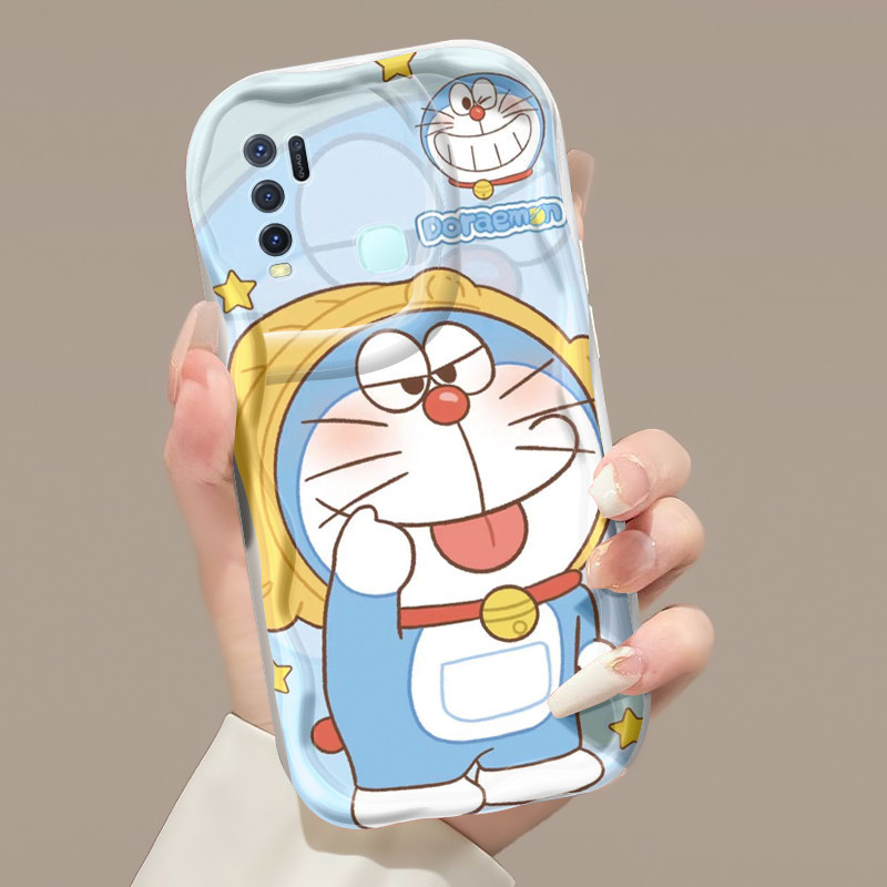 Casing Hp VIVO Y50 VIVO Y30 VIVO Y30i Case sarung HP Kesing pola Doraemon menyenangkan Cases kartun 