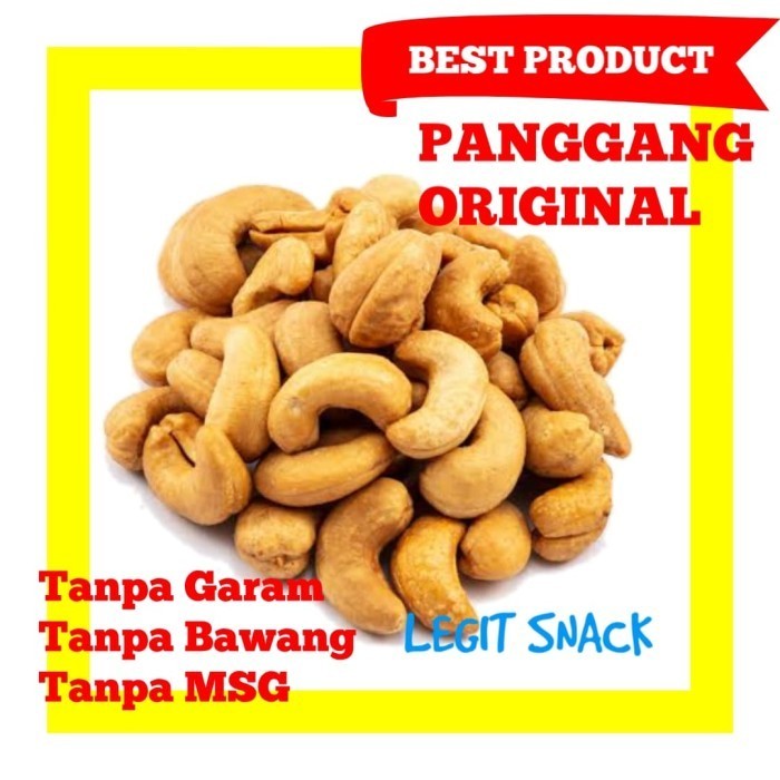 

1KG Mede Tawar Panggang Kacang Mete Oven Roasted Original Plain Cashew
