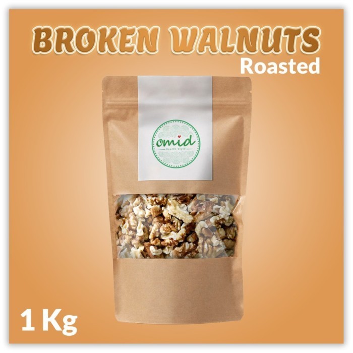 

Roasted Walnut Broken ( Kacang Walnut Panggang ) - 1Kg