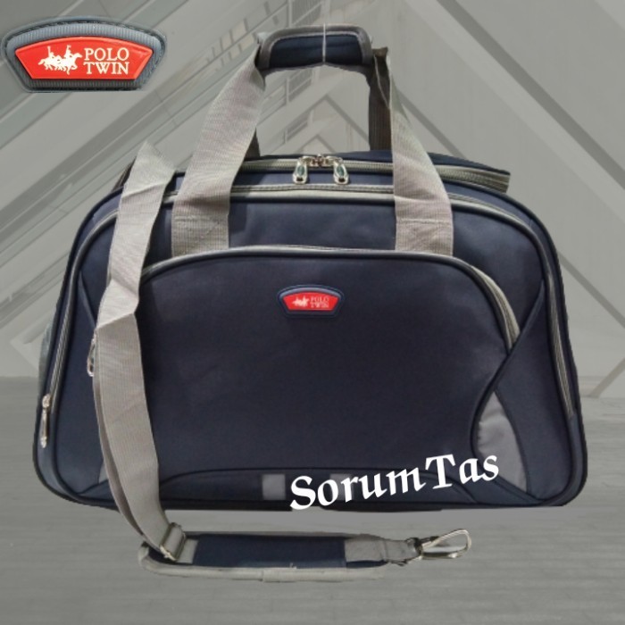 Tas Travelbag Polo Twin/Tas Travelling Selempang Jinjing Jumbo 89656
