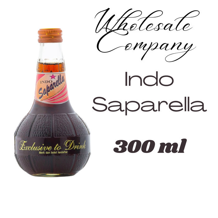 

1 karton Indo Saparella sarsaparilla soft drink sarsi badak